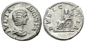 Julia Domna, wife of Septimius Severus Denarius Rome 196-211
