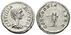 Plautilla, wife of Caracalla Denarius Rome 202 - Ex Gorny & Mosch sale 170, 2008, 2503.