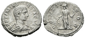 Geta caesar, 198-209 Denarius Rome circa 203-208