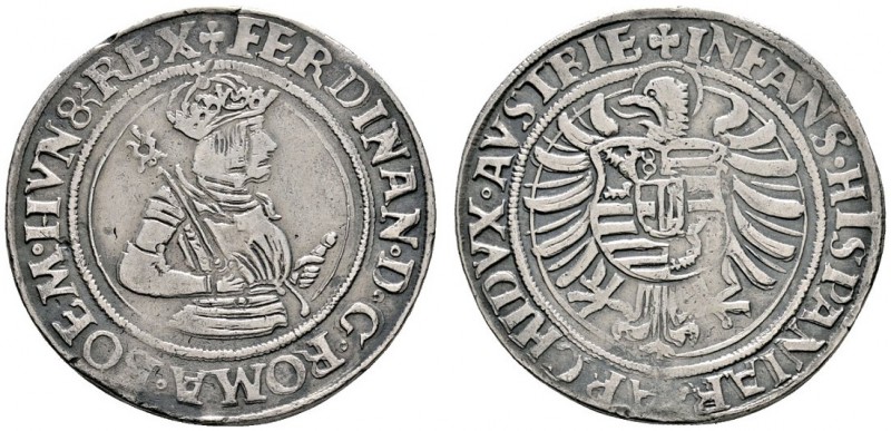 Römisch-Deutsches Reich 
 Haus Habsburg 
 Ferdinand I. 1521-1564 
 1/2 Taler ...