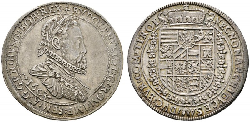 Römisch-Deutsches Reich 
 Haus Habsburg 
 Rudolf II. 1576-1612 
 Taler 1603 -...