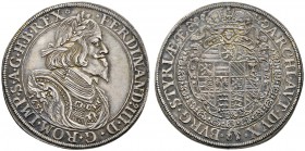 Römisch-Deutsches Reich 
 Haus Habsburg 
 Ferdinand III. 1637-1657 
 Taler 1651 -Graz-. Her. 404a, Dav. 3190, Voglh. 192/5, Pichler 45. -Walzenpräg...