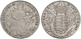 Römisch-Deutsches Reich 
 Haus Habsburg 
 Maria Theresia 1740-1780 
 Madonnentaler 1780 -Kremnitz-. Her. 606, Eyp. 304, Dav. 1133, Voglh. 276/7, Hu...