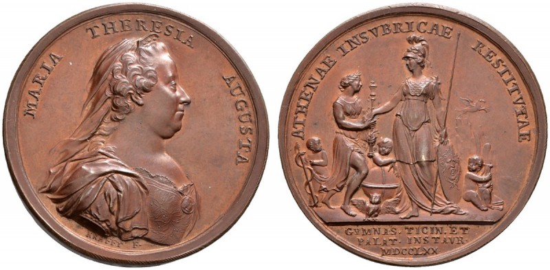 Römisch-Deutsches Reich 
 Haus Habsburg 
 Maria Theresia 1740-1780 
 Bronzeme...