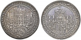 Römisch-Deutsches Reich 
 Salzburg, Erzbistum 
 Paris Graf von Lodron 1619-1653 
 Taler 1628. Auf die Domweihe. Zöttl 1437, Probszt 1166, Dav. 3499...