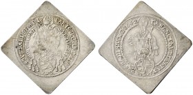 Römisch-Deutsches Reich 
 Salzburg, Erzbistum 
 Paris Graf von Lodron 1619-1653 
 1/4 Talerklippe 1642. Zöttl 1567, Probszt 1275. 6,97 g
 gutes se...