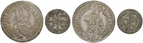 Römisch-Deutsches Reich 
 Salzburg, Erzbistum 
 Guidobald von Thun und Hohenstein 1654-1668 
 Lot (2 Stücke): Taler 1660 und Kreuzer 1655.
 in den...