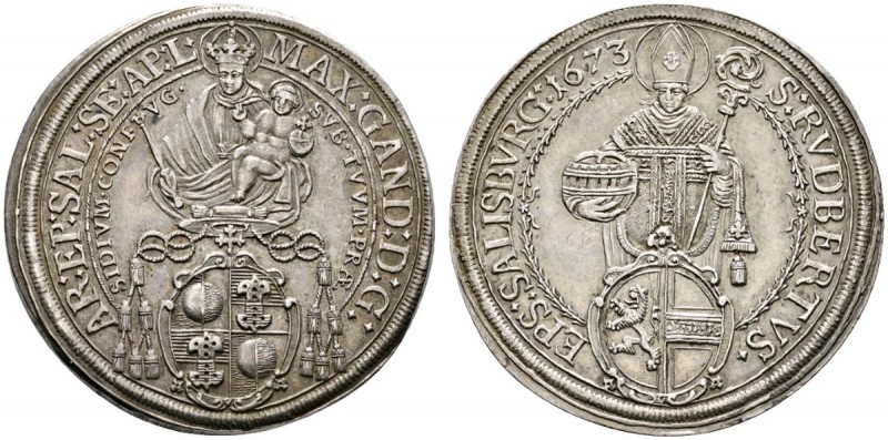 Römisch-Deutsches Reich 
 Salzburg, Erzbistum 
 Max Gandolph von Küenburg 1668...