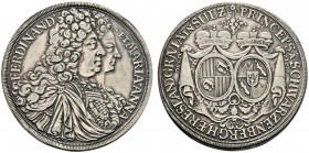 Römisch-Deutsches Reich 
 Schwarzenberg 
 Ferdinand 1683-1703. Taler 1696 -Kremnitz-. Auf seine Vermählung mit Anna von Sulz und dem Klettgau. Brust...