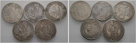 Römisch-Deutsches Reich 
 Lots 
 5 Stücke: Erzherzog Ferdinand, Taler o.J. -Hall- und -Ensisheim-, Rudolph II., Taler 1582 -Kremnitz-, Maria Theresi...