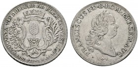 Altdeutsche Münzen und Medaillen 
 Augsburg, Stadt 
 Konventionstaler 1765. Ein zweites Exemplar. Forster 656, Fo./S. 666, Dav. 1930.
 sehr schön