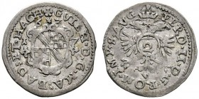 Altdeutsche Münzen und Medaillen 
 Baden-Baden 
 Wilhelm 1622-1677. Halbbatzen (Albus) 1637 -Baden-Baden-. Mit Titulatur Kaiser Ferdinand II. Wiel. ...