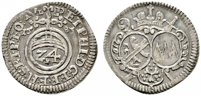 Altdeutsche Münzen und Medaillen 
 Bamberg, Bistum 
 Peter Philipp von Dernbac...