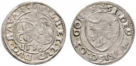 Altdeutsche Münzen und Medaillen 
 Bayern 
 Wilhelm IV. und Ludwig X. 1516-1545 
 Sechser (6 Kreuzer) 1536 -München-. Hahn 24, Witt. 249, Schulten ...