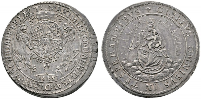 Altdeutsche Münzen und Medaillen 
 Bayern 
 Maximilian I. als Kurfürst 1623-16...