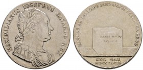 Altdeutsche Münzen und Medaillen 
 Bayern 
 Maximilian I. Joseph 1806-1825 
 Konventionstaler 1818. Verfassung. AKS 59, J. 15, Thun 45, Kahnt 69.
...