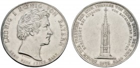 Altdeutsche Münzen und Medaillen 
 Bayern 
 Ludwig I. 1825-1848 
 Geschichtstaler 1835 Denkmal bei Aibling. AKS 134, J. 49, Thun 67, Kahnt 94.
 kl...