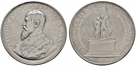Altdeutsche Münzen und Medaillen 
 Bayern 
 Luitpold, Prinzregent 1911 
 Silbermedaille (in Fortsetzung der Geschichtstaler) 1892 von A. Börsch, au...