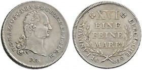 Altdeutsche Münzen und Medaillen 
 Berg, Herzogtum 
 Maximilian Joseph von Bayern 1799-1806. Bergischer Reichstaler 1802 -Düsseldorf-. AKS 1, J. 163...