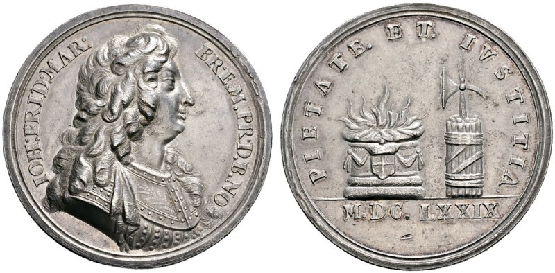 Altdeutsche Münzen und Medaillen 
 Brandenburg-Ansbach 
 Johann Friedrich 1667...