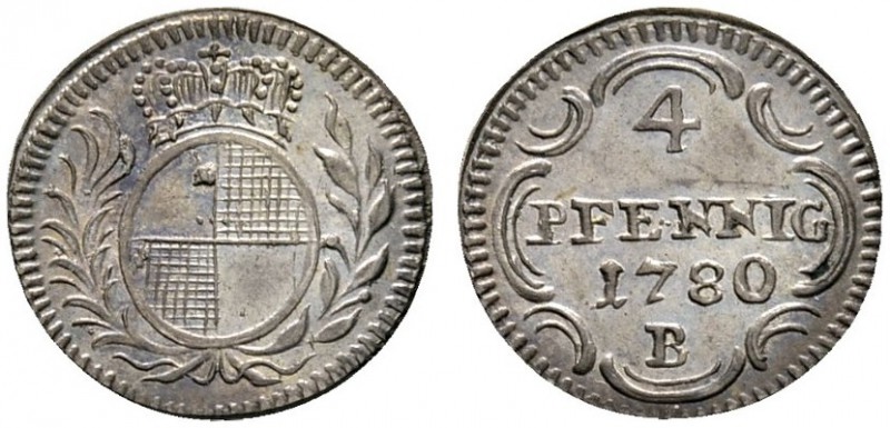 Altdeutsche Münzen und Medaillen 
 Brandenburg-Ansbach 
 Alexander 1757-1791 ...