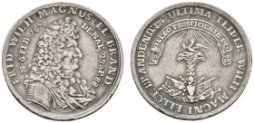 Altdeutsche Münzen und Medaillen 
 Brandenburg-Preußen 
 Friedrich Wilhelm 1640-1688 
 Kleine Silbermedaille 1688 von J.B. Schultz, auf seinen Tod....