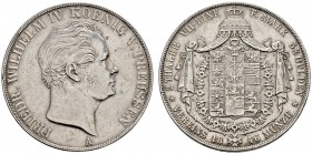 Altdeutsche Münzen und Medaillen 
 Brandenburg-Preußen 
 Friedrich Wilhelm IV. 1840-1861 
 Doppelter Vereinstaler 1846 A. AKS 69, J. 74, Thun 258, ...