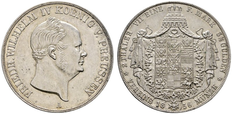 Altdeutsche Münzen und Medaillen 
 Brandenburg-Preußen 
 Friedrich Wilhelm IV....