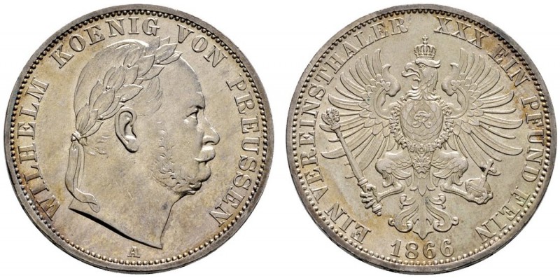 Altdeutsche Münzen und Medaillen 
 Brandenburg-Preußen 
 Wilhelm I. 1861-1888 ...