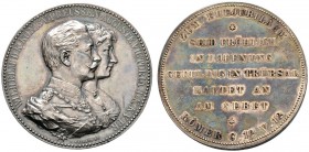 Altdeutsche Münzen und Medaillen 
 Brandenburg-Preußen 
 Wilhelm II. 1888-1918 
 Silbermedaille o.J. (verliehen seit 1889), von E. Weigand. Prämien...