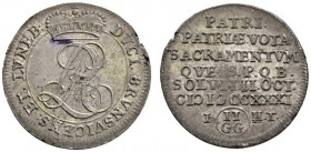 Altdeutsche Münzen und Medaillen 
 Braunschweig-Wolfenbüttel 
 Ludwig Rudolph 1731-1735 
 2 Gute Groschen 1731 -Braunschweig-. Auf seine Huldigung....