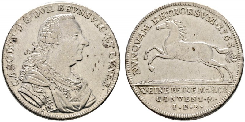 Altdeutsche Münzen und Medaillen 
 Braunschweig-Wolfenbüttel 
 Carl I. 1735-17...