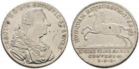 Altdeutsche Münzen und Medaillen 
 Braunschweig-Wolfenbüttel 
 Carl I. 1735-1780 
 Konventionstaler 1765 -Braunschweig-. Welter 2716, Dav. 2151.
 ...