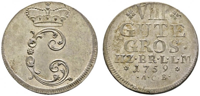 Altdeutsche Münzen und Medaillen 
 Braunschweig-Wolfenbüttel 
 Carl I. 1735-17...