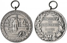 Altdeutsche Münzen und Medaillen 
 Calw, Stadt 
 Tragbare Silbermedaille 1927 von B.H. Mayer, auf die Einweihung des neuen Schützenhauses der 1794 g...