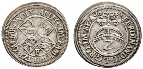 Altdeutsche Münzen und Medaillen 
 Fränkischer Kreis 
 Halbbatzen 1624 -Fürth-. Münzmeister Conrad Stutz. Krug 2, Heller 128, Helm. 278, Hackl 47.
...