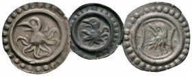 Altdeutsche Münzen und Medaillen 
 Freiburg, Stadt 
 Lot (3 Stücke): Rappen und Rappenhälbling (Stebler) nach 1498 sowie Rappen frühes 16. Jh. (Slg....