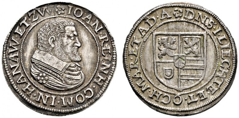 Altdeutsche Münzen und Medaillen 
 Hanau-Lichtenberg 
 Johann Reinhard I. 1599...