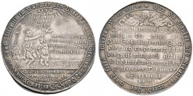 Altdeutsche Münzen und Medaillen 
 Harz 
 Tauftaler 1751 -Zellerfeld-. Mmz. IBH (Johann Benjamin Hecht). Ähnlich wie vorher. Katsouros 22. 29,21 g
...