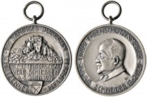 Altdeutsche Münzen und Medaillen 
 Heubach (Ostalbkreis), Stadt 
 Tragbare, mattierte Silbermedaille 1932 unsigniert, auf das 30. Mittelschwäbische ...