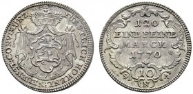 Altdeutsche Münzen und Medaillen 
 Hohenlohe-Neuenstein-Langenburg'sche Linie 
 Nach der Teilung im Jahre 1701. Neuenstein-Ingelfingen Philipp Heinr...