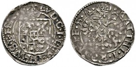 Altdeutsche Münzen und Medaillen 
 Leiningen-Westerburg 
 Ludwig 1597-1622. Groschen o.J. -Grünstadt-. Mit Titulatur Kaiser Matthias. Joseph 51var....
