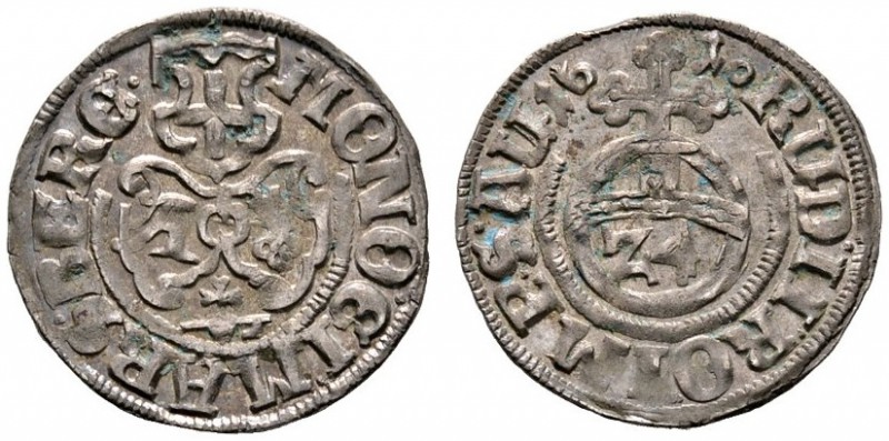 Altdeutsche Münzen und Medaillen 
 Marsberg, Stadt 
 Groschen 1610. Mit Titula...