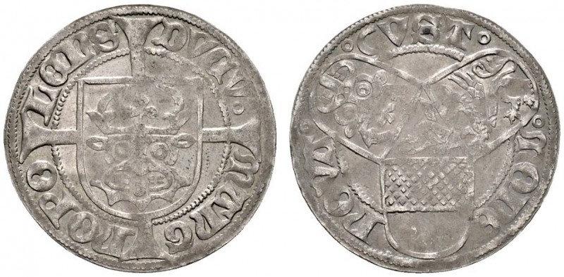 Altdeutsche Münzen und Medaillen 
 Mecklenburg 
 Magnus und Balthasar 1477-150...