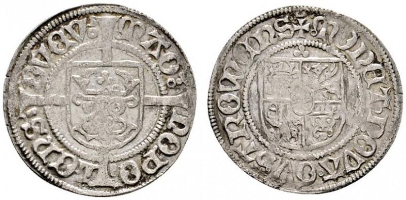 Altdeutsche Münzen und Medaillen 
 Mecklenburg 
 Magnus und Balthasar 1477-150...