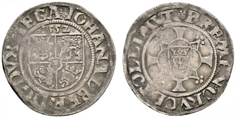 Altdeutsche Münzen und Medaillen 
 Mecklenburg 
 Johann Albrecht I. 1547-1576 ...
