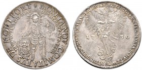 Altdeutsche Münzen und Medaillen 
 Montfort, Grafschaft 
 Anton der Jüngere 1693-1733 
 Taler, sogen. Gegenreformationstaler 1730. Hl. Johann von M...