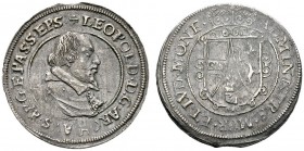 Altdeutsche Münzen und Medaillen 
 Murbach und Lüders, Abtei 
 Erzherzog Leopold von Österreich 1614-1626 
 1/4 Taler o.J. -Ensisheim-. Brustbild i...