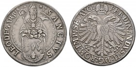 Altdeutsche Münzen und Medaillen 
 Murbach und Lüders, Abtei 
 Erzherzog Leopold Wilhelm von Österreich 1626-1662 
 Taler o.J. (um 1630) -Ensisheim...
