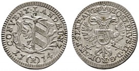 Altdeutsche Münzen und Medaillen 
 Nürnberg, Stadt 
 Landmünze (3 Kreuzer) 1774. Mit Titulatur Kaiser Josef II. Ke. 376, Slg. Erl. 785.
 vorzüglich...